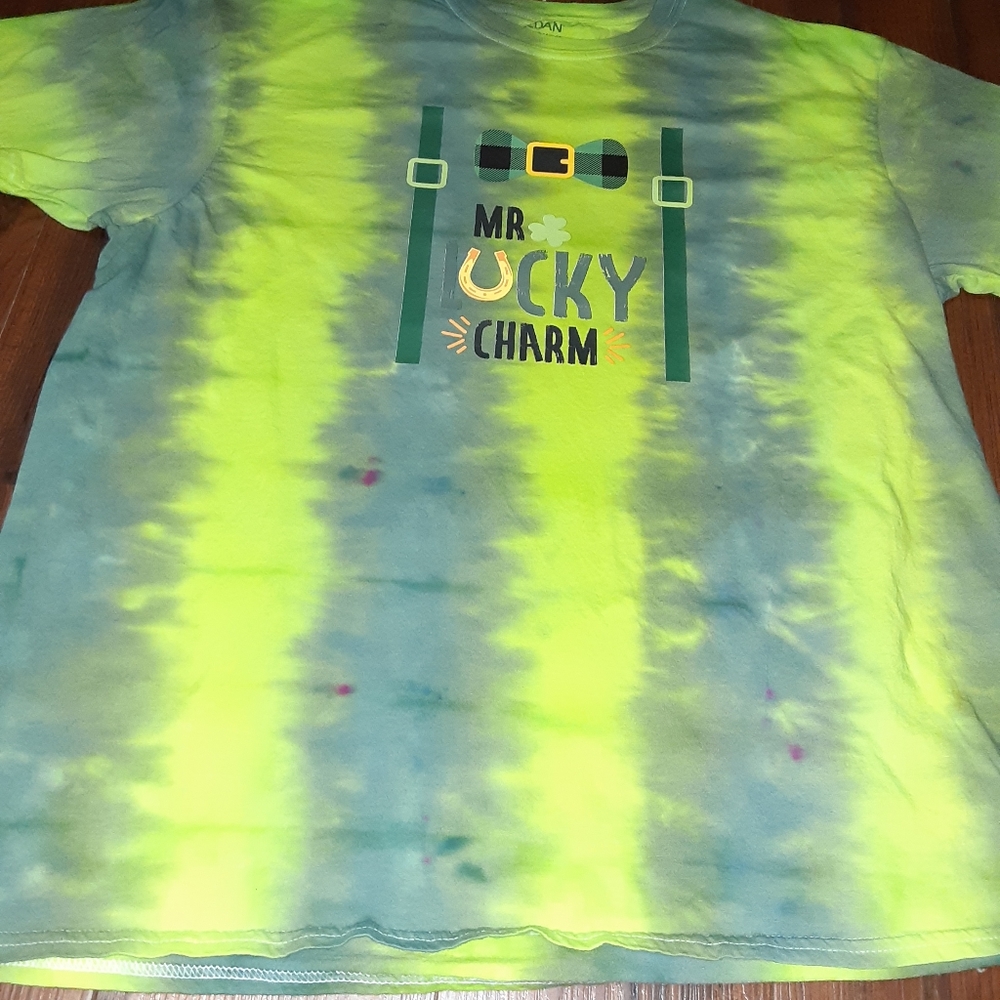 Xlarge tie dye St Patrick's Day shirt